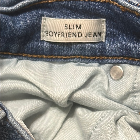 J. Crew Blue Slim Boyfriend Jeans. Size 31T - Picture 4 of 4